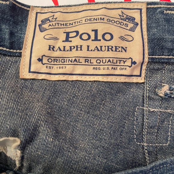 $268 Polo Ralph Lauren Classic Fit Distressed Jeans Men's Size 34X30 Pants NEW! - Picture 5 of 14